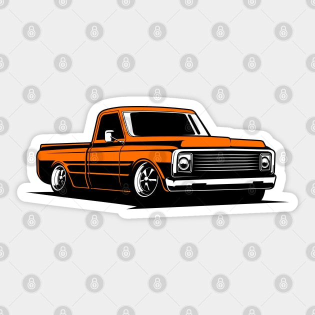 Classic Truck Sticker by TambuStore